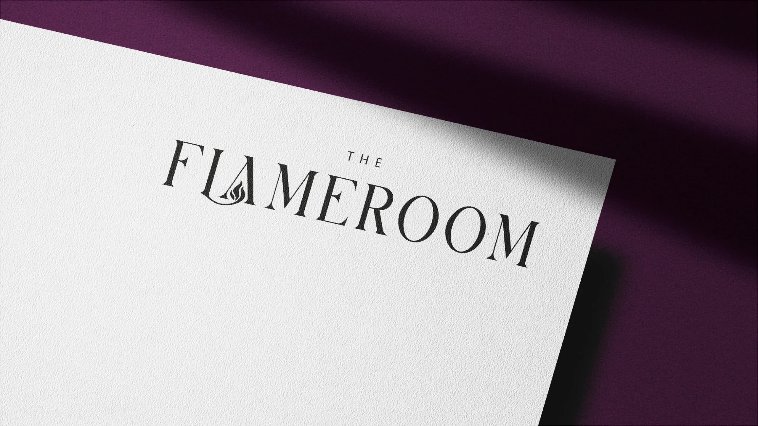 The Flameroom brand identity
